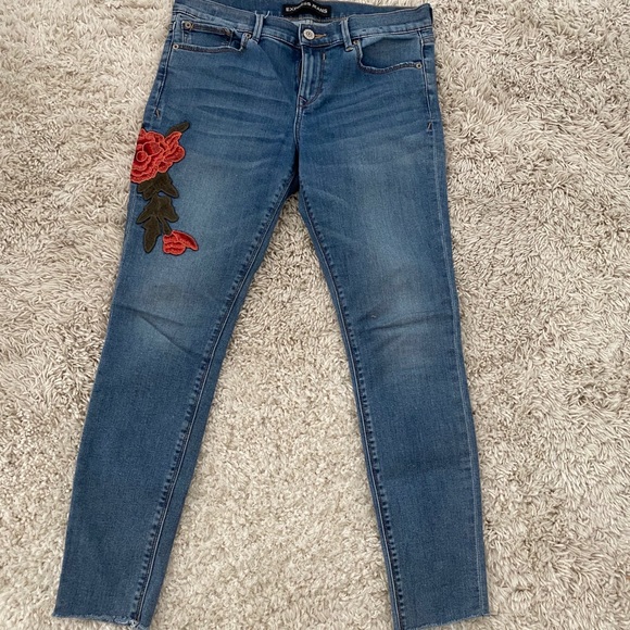EXPRESS JEANS, embroidered Jeans - Picture 4 of 9